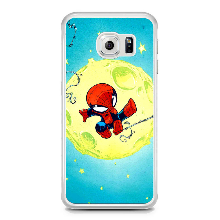 Spider Man Cute Samsung Galaxy S6 Edge Case