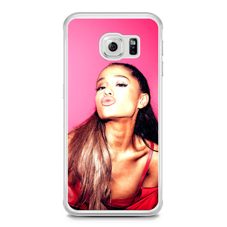 Ariana Grande Kiss Lips Samsung Galaxy S6 Edge Case