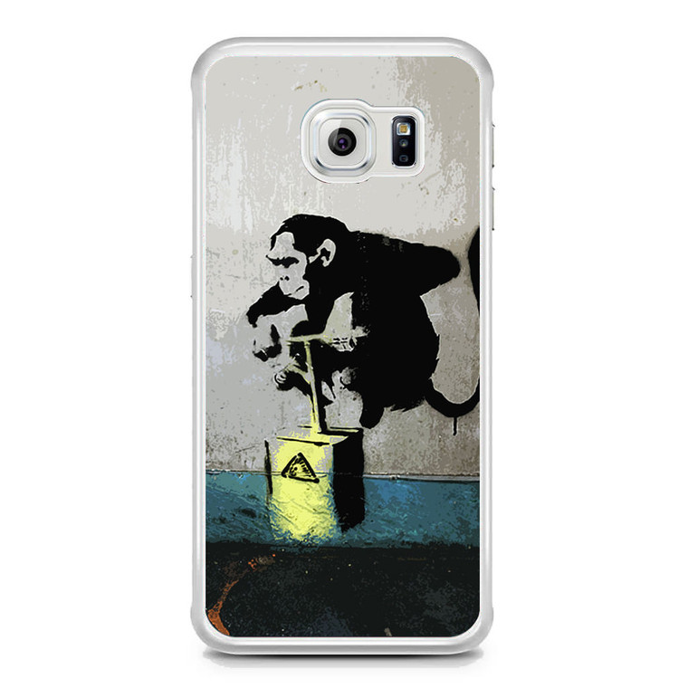 Banksy Monkey Samsung Galaxy S6 Edge Case