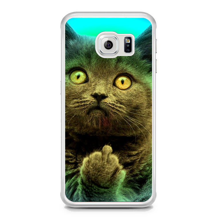 Funny Cat Samsung Galaxy S6 Edge Case