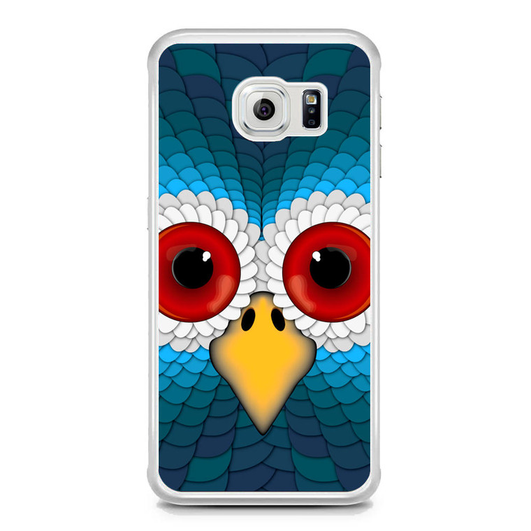 Owl Art Samsung Galaxy S6 Edge Case