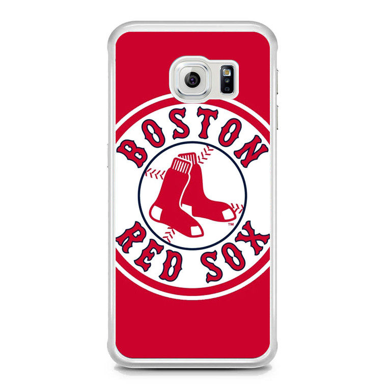 Boston Red Sox Red Logo Samsung Galaxy S6 Edge Case
