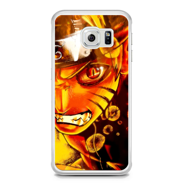 Red Aura Kyuubi Chakra Samsung Galaxy S6 Edge Case