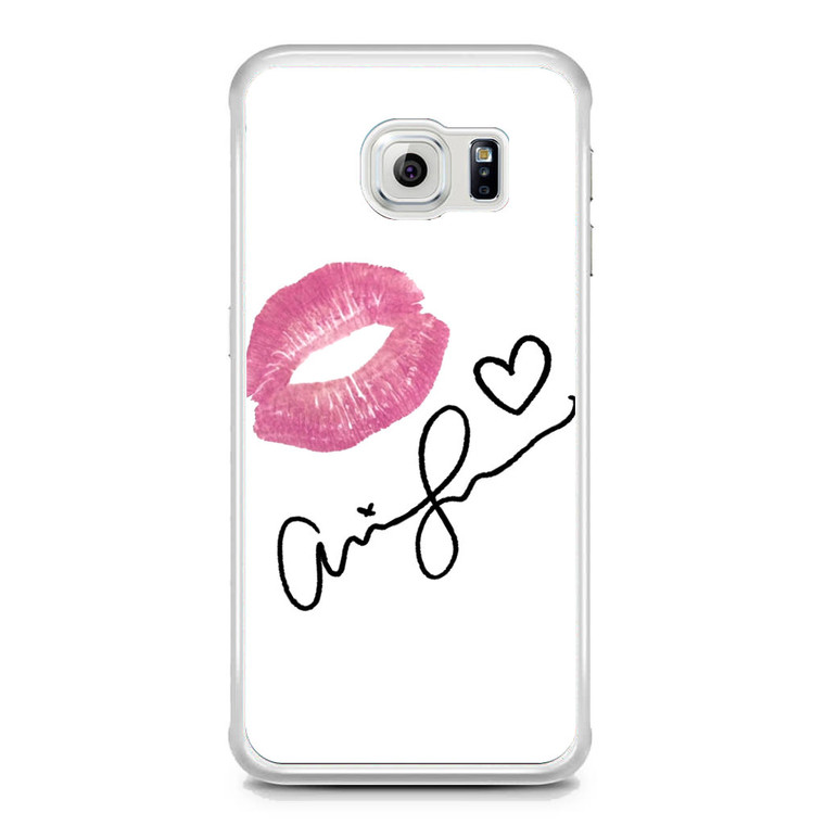 Ariana Grande Signature lips Samsung Galaxy S6 Edge Case