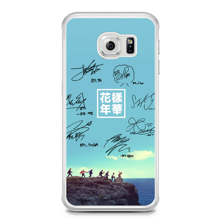 BTS Signature1 Samsung Galaxy S6 Edge Case