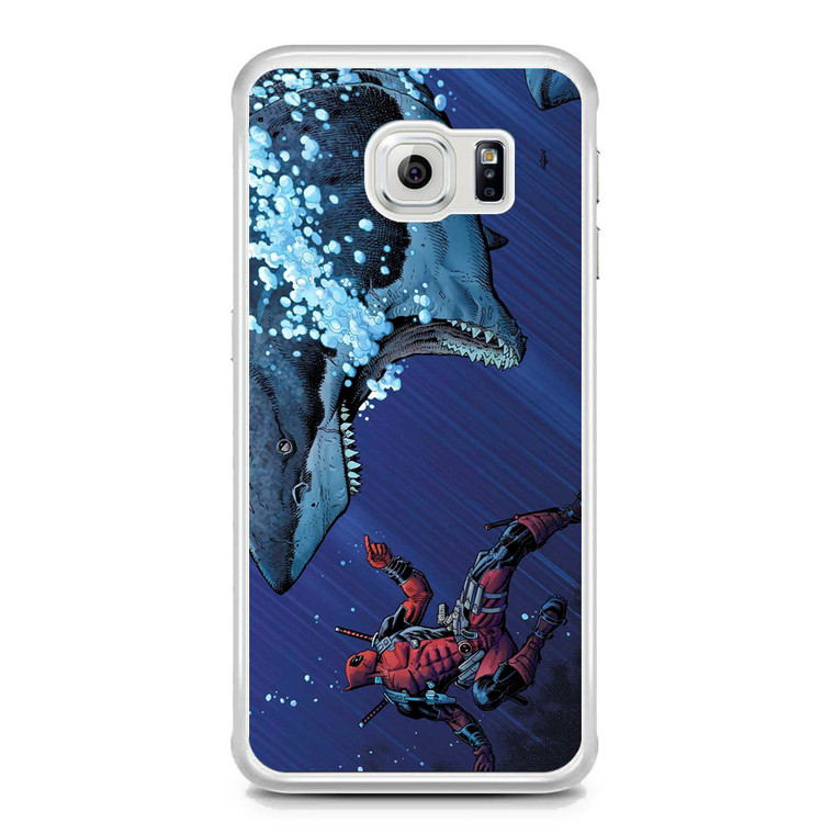 Deadpool Shark Samsung Galaxy S6 Edge Case