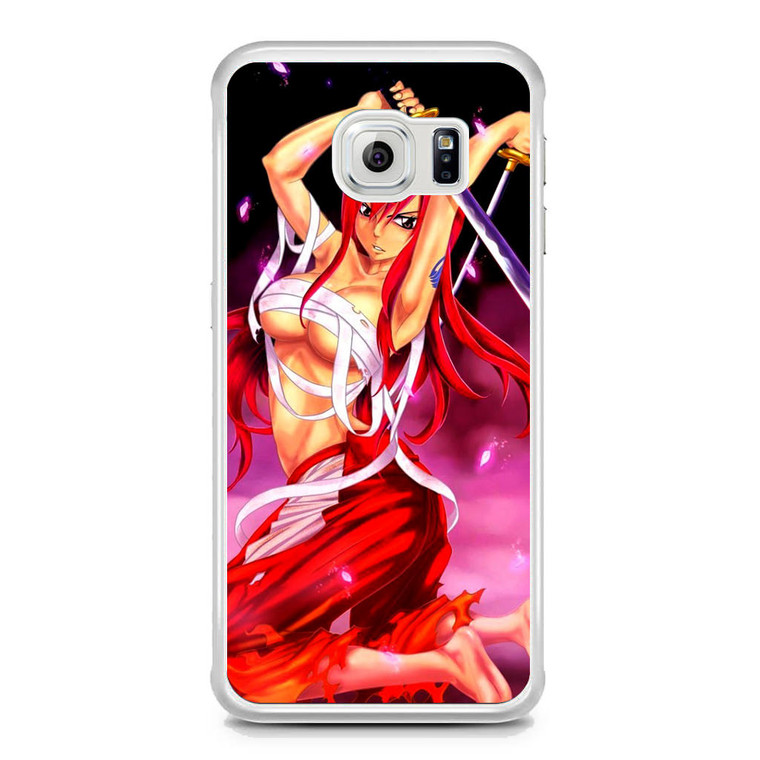 Erza Scarlet Fairy Tail Samsung Galaxy S6 Edge Case