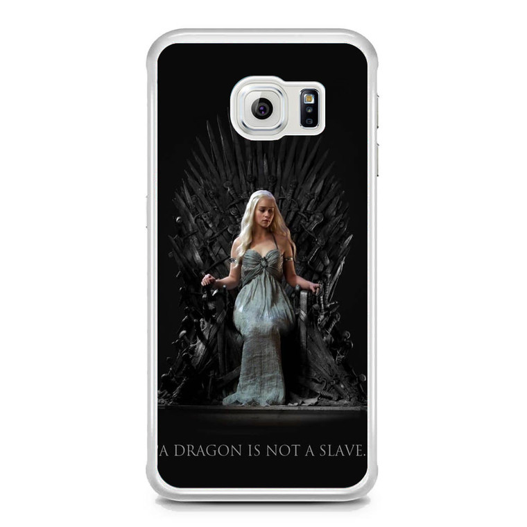 Game Of Throne Daenerys Targaryen Quote Samsung Galaxy S6 Edge Case