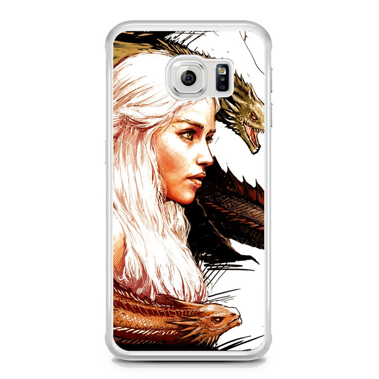 Game Of Thrones Daenerys Targaryen Samsung Galaxy S6 Edge Case