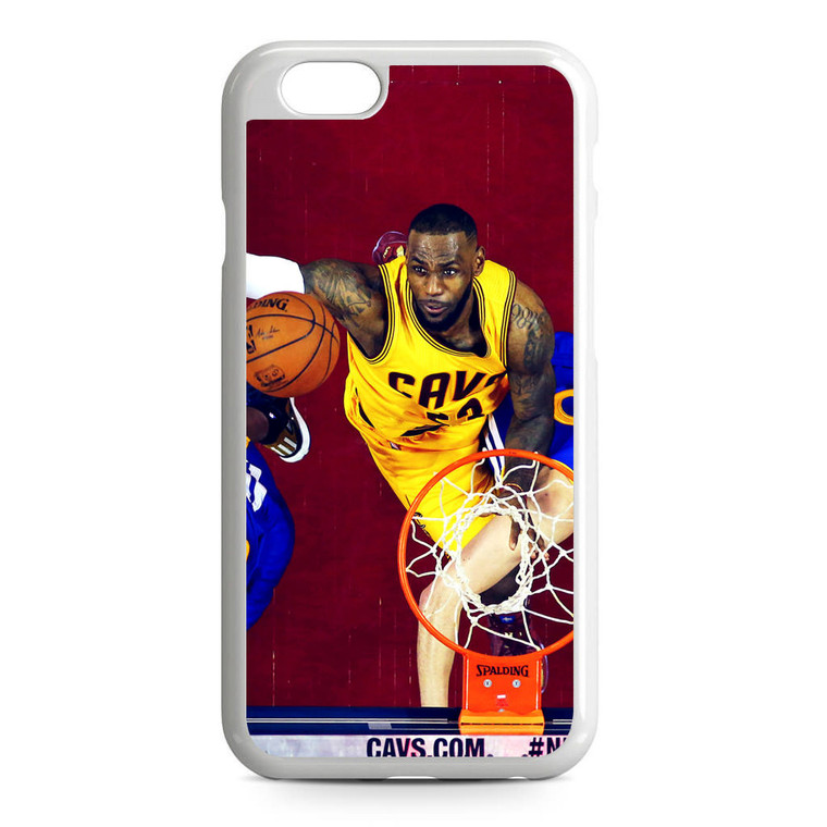 Lebron James Nba Basketball Rebound iPhone 6/6S Case