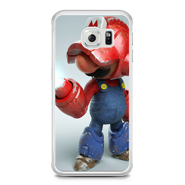 Mega Mario Samsung Galaxy S6 Edge Case