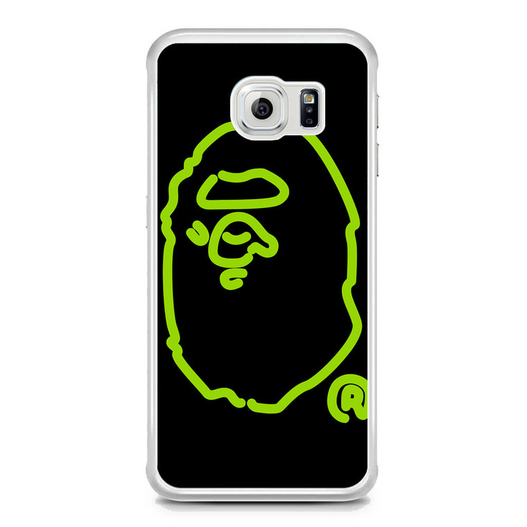 Neon Bape Samsung Galaxy S6 Edge Case