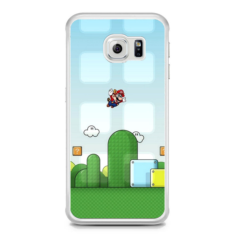 Super Mario Flying Samsung Galaxy S6 Edge Case