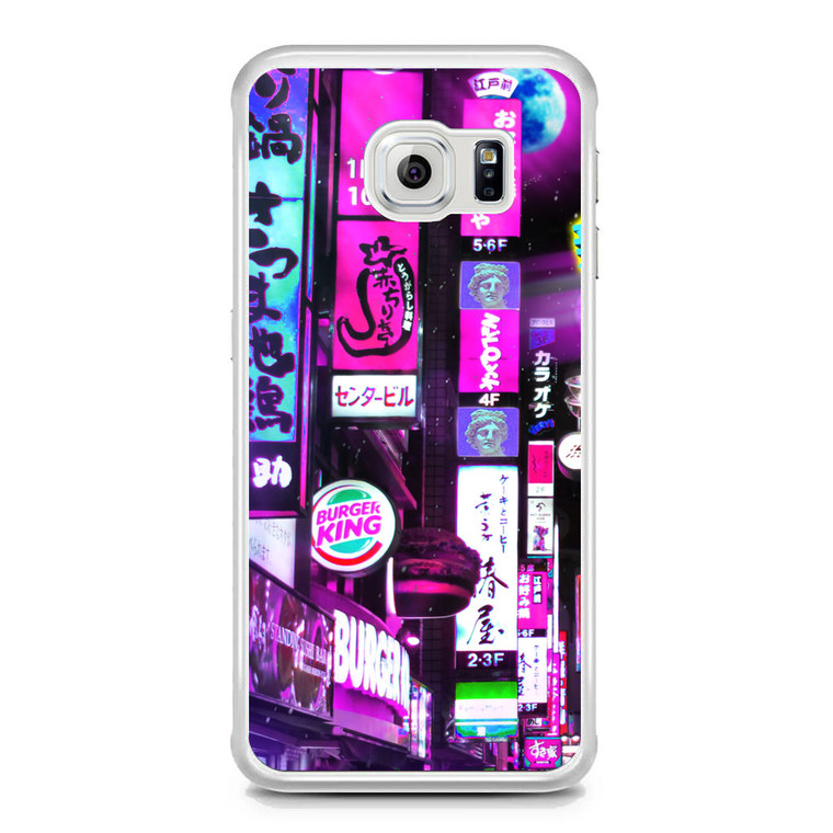 Vaporwave Samsung Galaxy S6 Edge Case