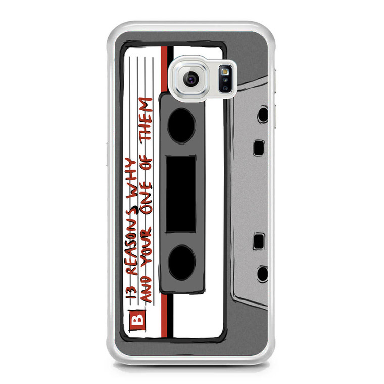 13 Reasons Why Casette Samsung Galaxy S6 Edge Case