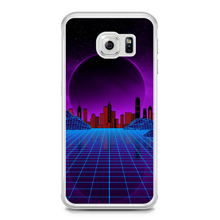 New Synthwave Samsung Galaxy S6 Edge Case