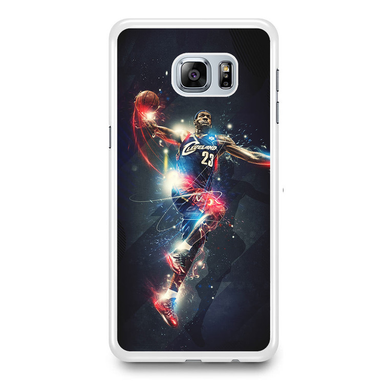 Lebron James Three Point Samsung Galaxy S6 Edge Plus Case