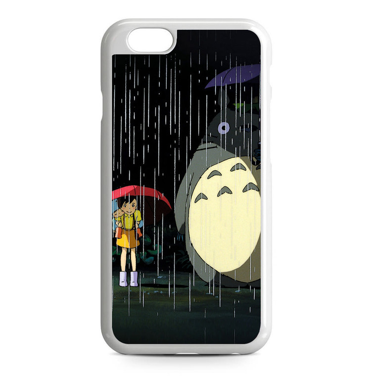 My Neighbor Totoro Art Illust Rain iPhone 6/6S Case