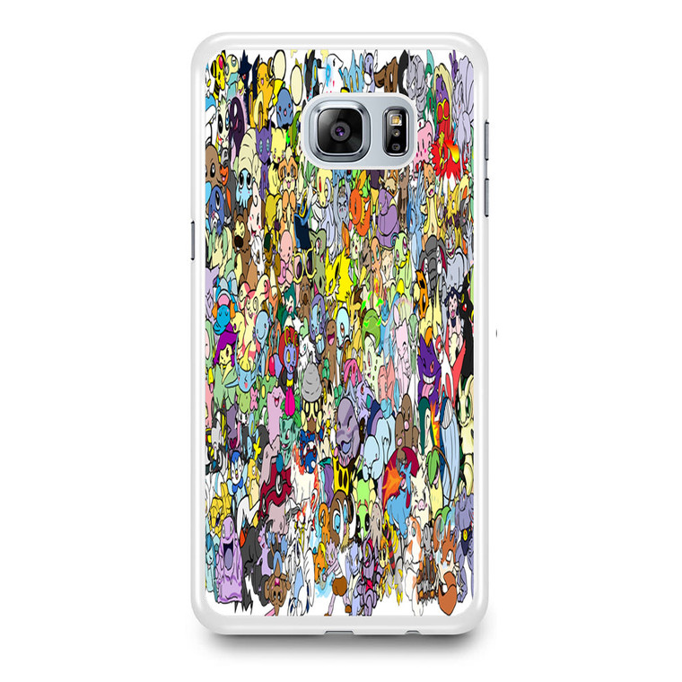 Adorable Pokemon Collage Samsung Galaxy S6 Edge Plus Case