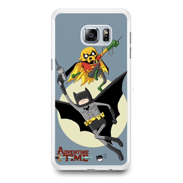 Adventure Time Batman and Robbin Samsung Galaxy S6 Edge Plus Case