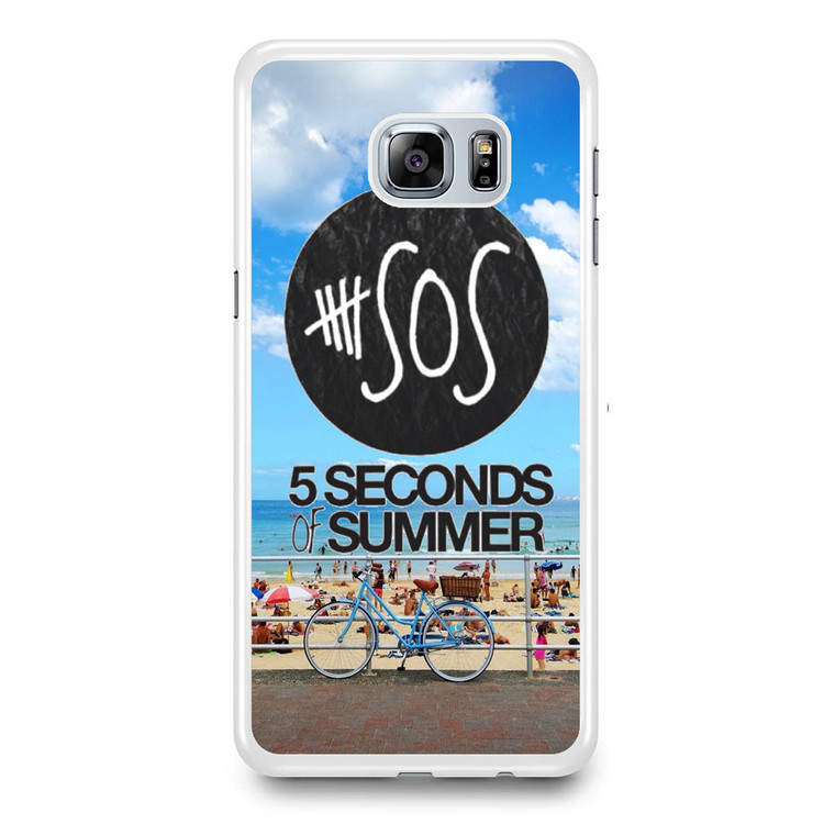 5SOS Logo Sidney Beach Samsung Galaxy S6 Edge Plus Case