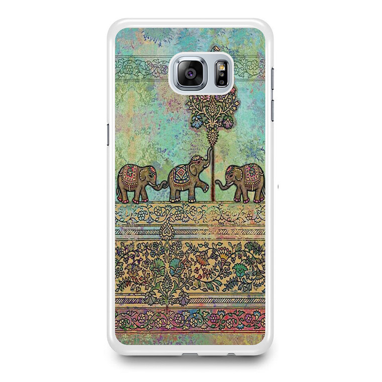 Classic Elephant Pattern Samsung Galaxy S6 Edge Plus Case