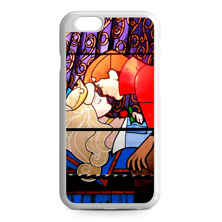 Sleeping Beauty Kiss Stained Glass iPhone 6/6S Case