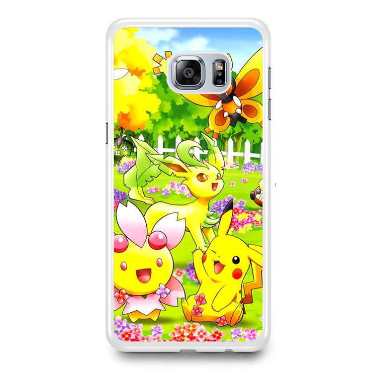 Pokemon Gold Characters Samsung Galaxy S6 Edge Plus Case