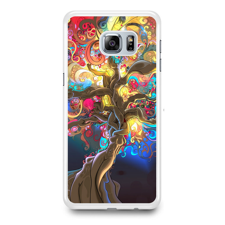 Artistic Psychedelic Womens Tree Samsung Galaxy S6 Edge Plus Case