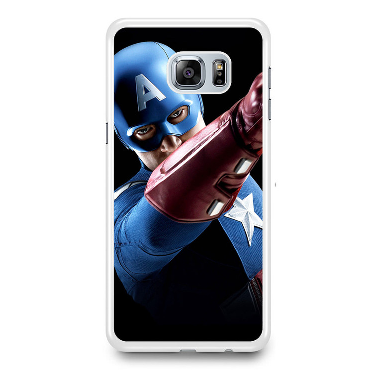 Avengers Captain America Art Samsung Galaxy S6 Edge Plus Case