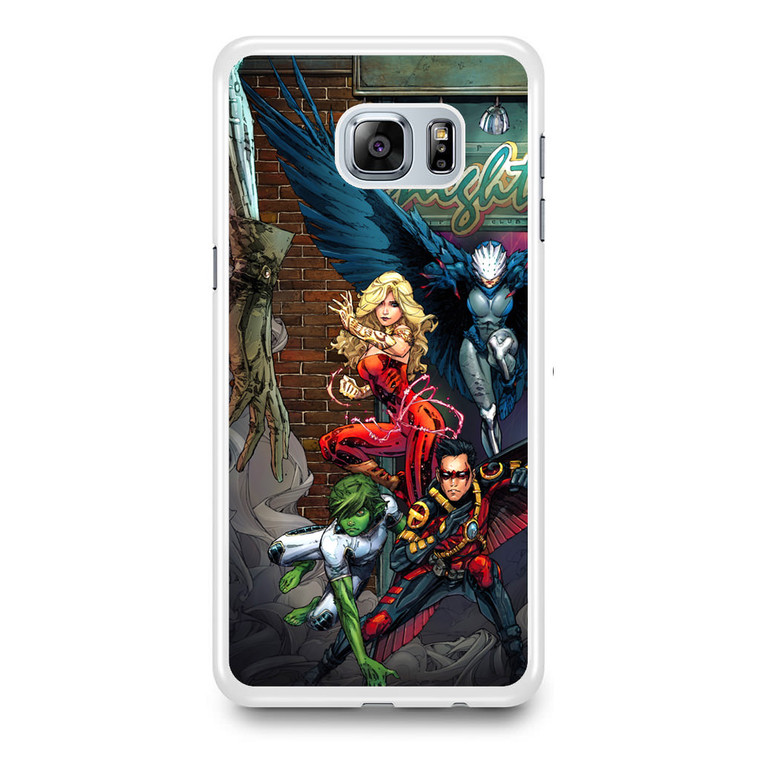 Comics Teen Titans Samsung Galaxy S6 Edge Plus Case