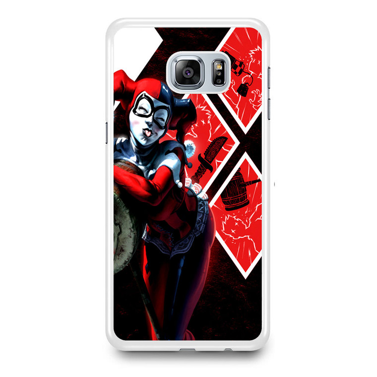 Harley Quinn Sideshow Collectibles Samsung Galaxy S6 Edge Plus Case