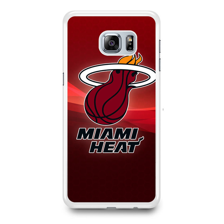 Miami Heat Logo Samsung Galaxy S6 Edge Plus Case
