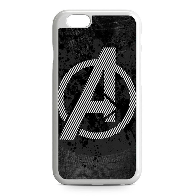 Avengers Logo Stripes iPhone 6/6S Case