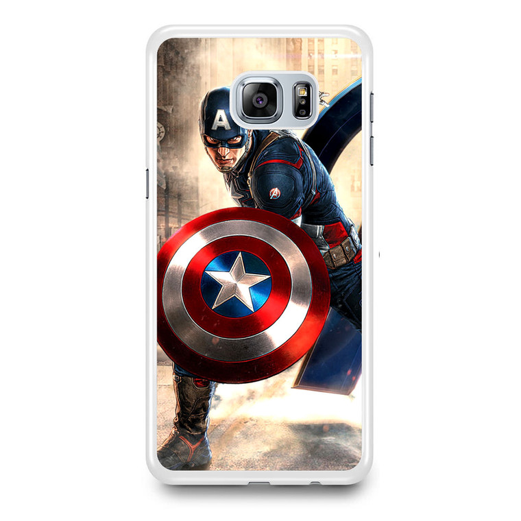 Captain America Avengers Samsung Galaxy S6 Edge Plus Case