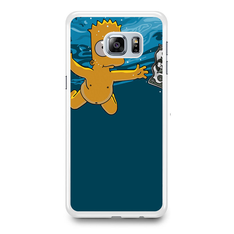 Swimming For Money Bart Samsung Galaxy S6 Edge Plus Case