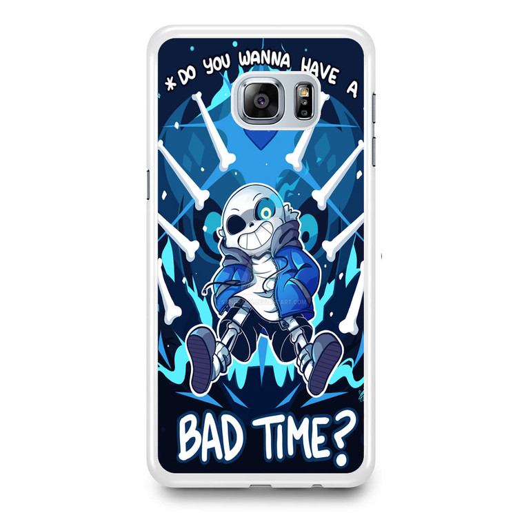 Undertale Sans Bad Time Samsung Galaxy S6 Edge Plus Case