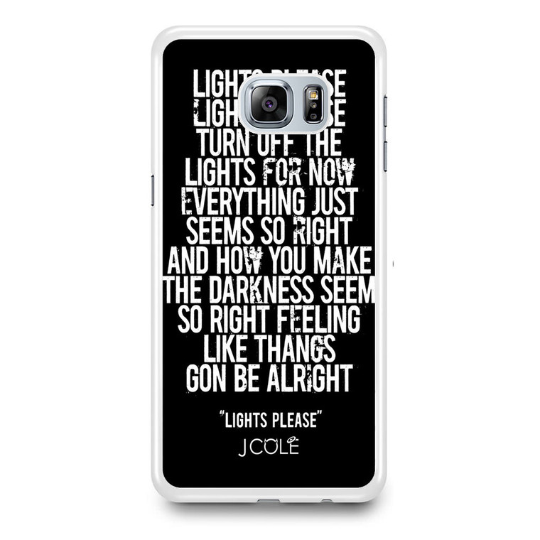 Lights Please J Cole Samsung Galaxy S6 Edge Plus Case