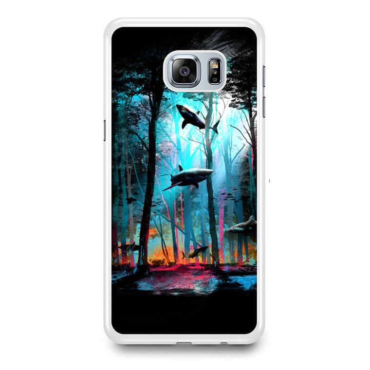 Shark Forest Samsung Galaxy S6 Edge Plus Case