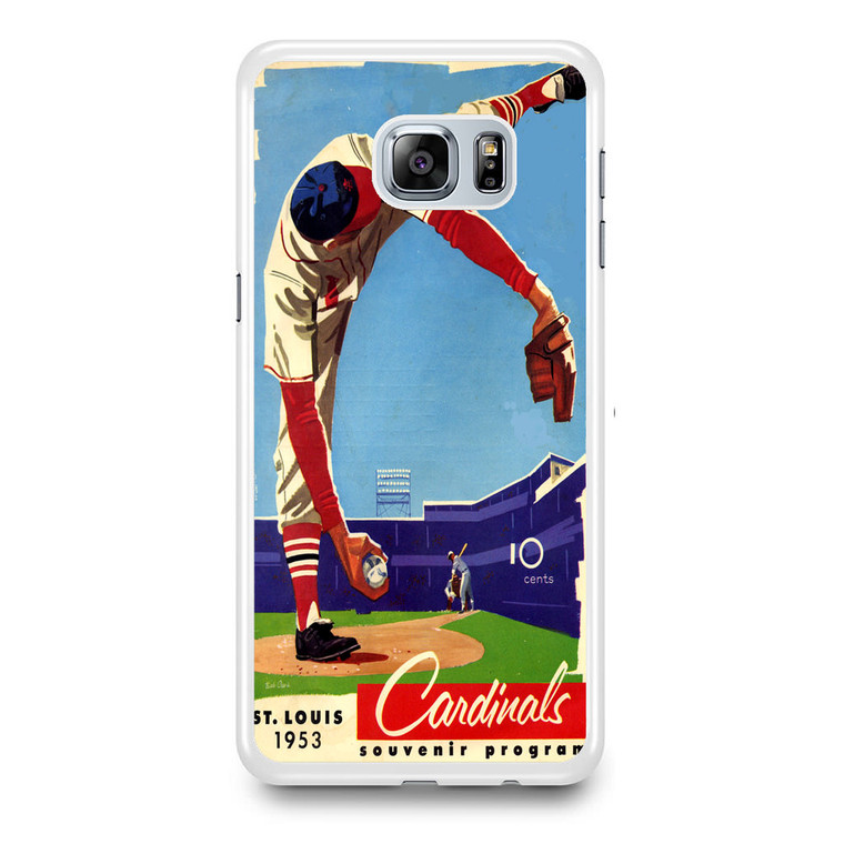 Vintage St Lous Cardinals Scorecard Samsung Galaxy S6 Edge Plus Case