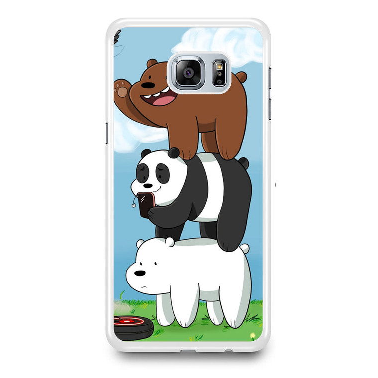 We Bare Bears Grizz Samsung Galaxy S6 Edge Plus Case