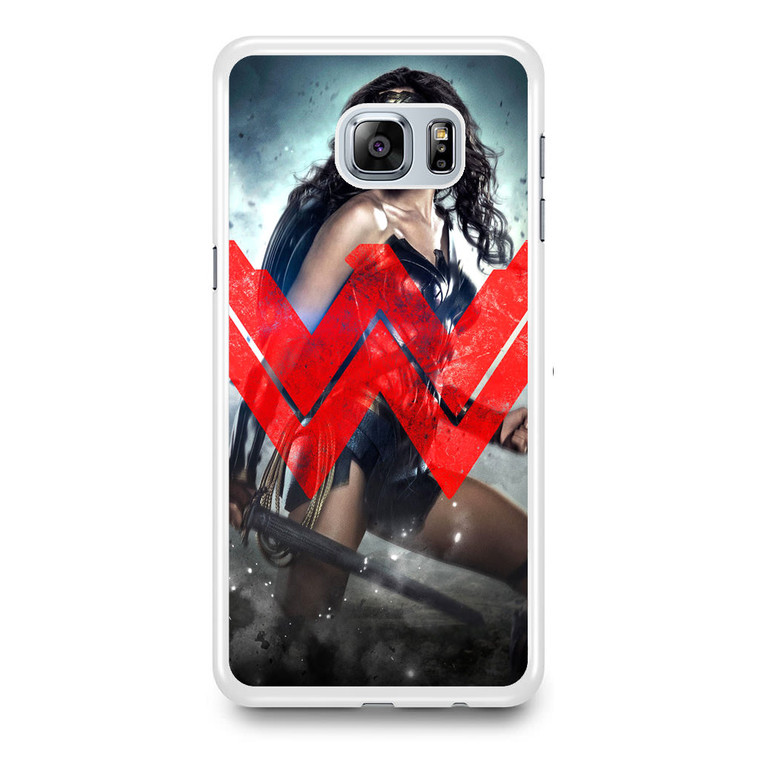 Wonder Woman Logo Dawn Of Justice Samsung Galaxy S6 Edge Plus Case