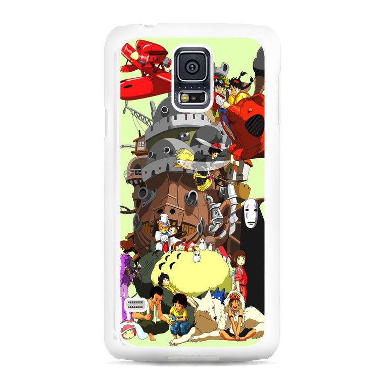 Studio Ghibli Collage Samsung Galaxy S5 Case