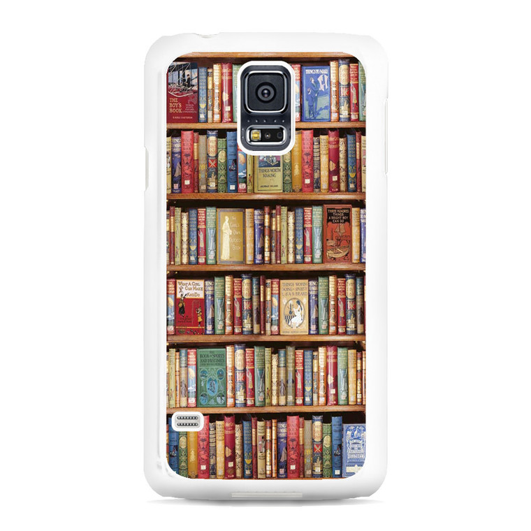 bookshelf Samsung Galaxy S5 Case