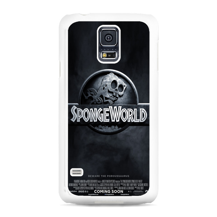 Jurassic World Spong World Parody Samsung Galaxy S5 Case