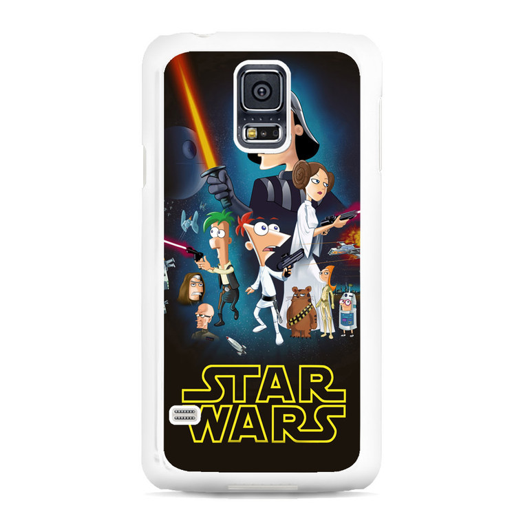 Phineas Star Wars Samsung Galaxy S5 Case