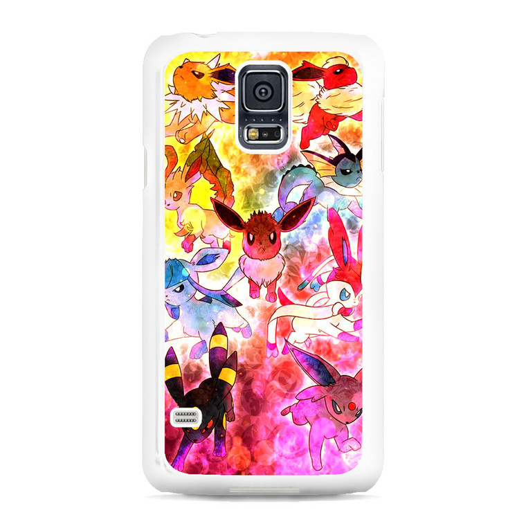Pokemon Eevee Collage Samsung Galaxy S5 Case