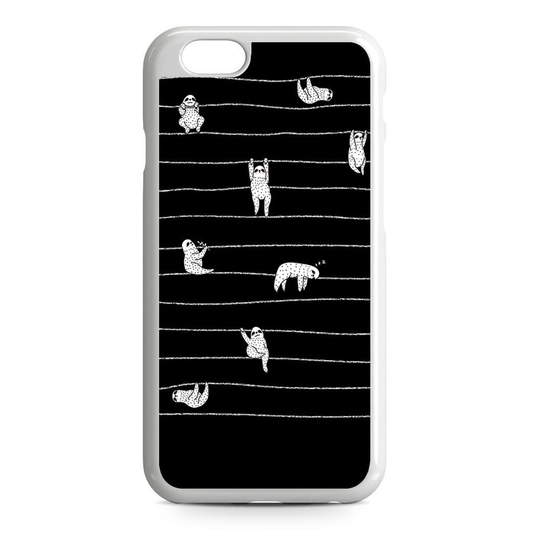Sloth Stripes iPhone 6/6S Case