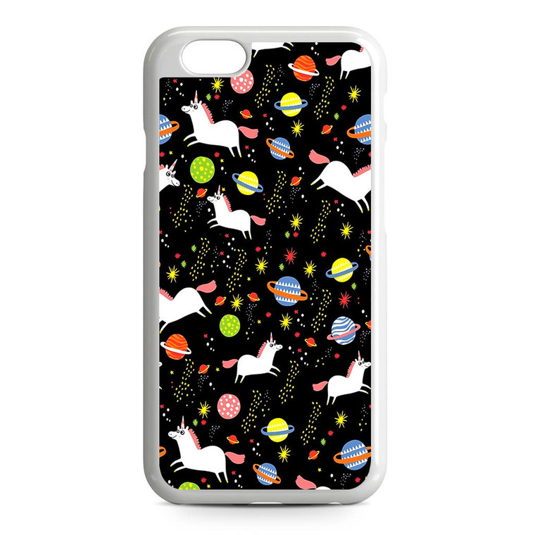 Space Unicorn Pattern iPhone 6/6S Case