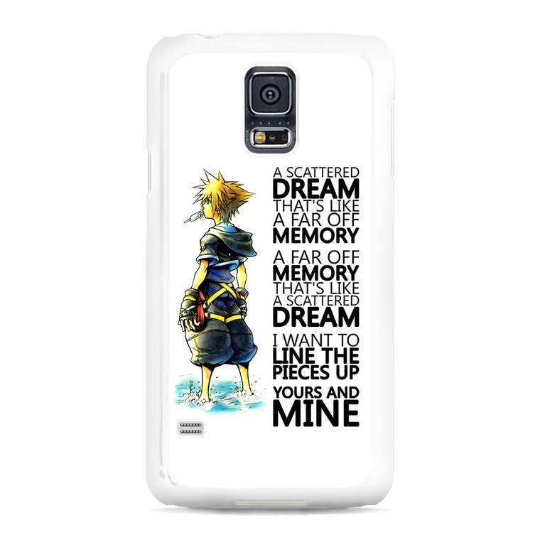 Kingdom Hearts Quotes Samsung Galaxy S5 Case